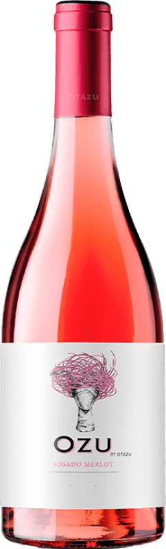 Kostenloser Versand | Rosé-Wein Señorío de Otazu Ozu Rosado D.O. Navarra Navarra Spanien Merlot 75 cl