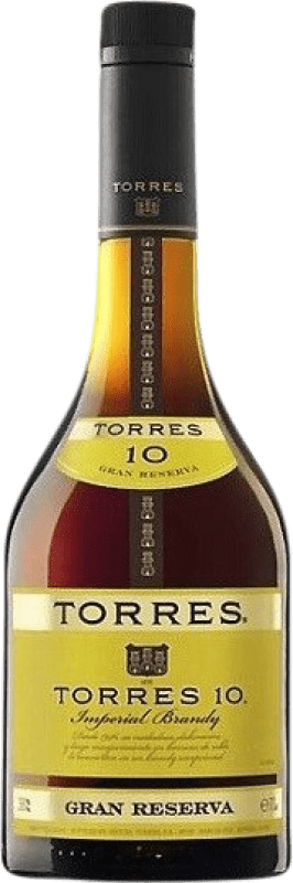 Envio grátis | Brandy Conhaque Torres 10 Catalunha Espanha 10 Anos Garrafa Especial 1,5 L