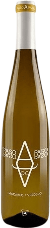 24,95 € Envío gratis | Vino blanco Volver Paso a Paso Blanco I.G.P. Vino de la Tierra de Castilla Botella Magnum 1,5 L