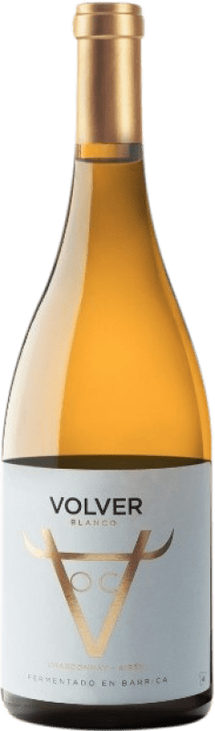 Envio grátis | Vinho Branco Volver I.G.P. Vino de la Tierra de Castilla Castela-Mancha Espanha Chardonnay, Airén 75 cl