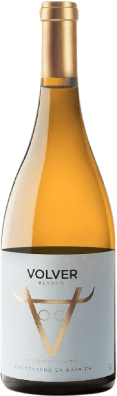 Envío gratis | Vino blanco Volver Blanco I.G.P. Vino de la Tierra de Castilla Castilla la Mancha España Chardonnay, Airén 75 cl