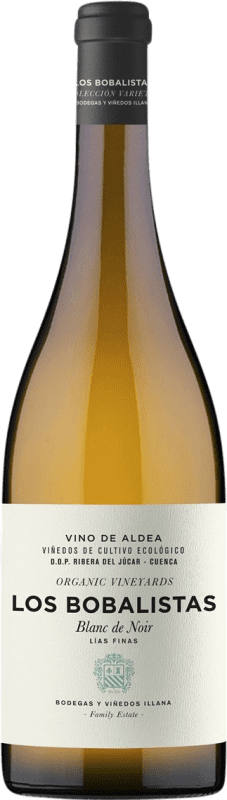 Envío gratis | Vino blanco Casa de Illana Los Bobalistas Blanc de Noir D.O. Ribera del Júcar Castilla la Mancha España Bobal 75 cl