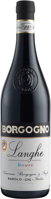 免费送货 | 红酒 Giacomo Borgogno Bompè D.O.C. Langhe 意大利 Barbera 75 cl