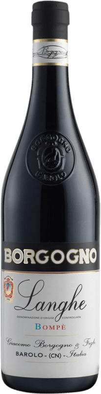 57,95 € Envoi gratuit | Vin rouge Giacomo Borgogno Bompè D.O.C. Langhe