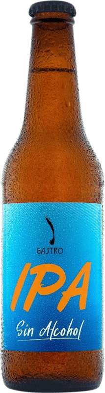 Envio grátis | Cerveja Gastro IPA — India Pale Ale Castela-Mancha Espanha Garrafinha Terço 33 cl Sem Álcool