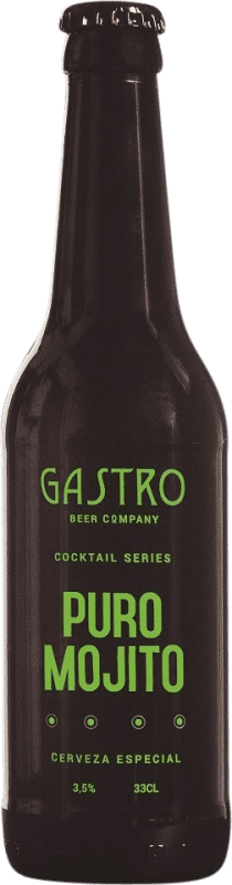 Free Shipping | Beer Gastro Mojito Castilla la Mancha Spain One-Third Bottle 33 cl