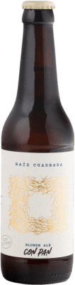 Free Shipping | Beer Raíz Cuadrada Blonde Ale Castilla y León Spain One-Third Bottle 33 cl