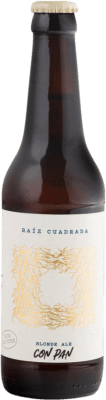 4,95 € | Пиво Raíz Cuadrada Blonde Ale Кастилия-Леон Испания Бутылка на треть 33 cl