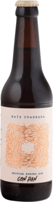3,95 € | Bier Raíz Cuadrada British Strong Ale Kastilien und León Spanien Drittelliterflasche 33 cl