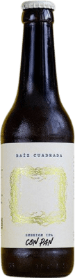 Envío gratis | Cerveza Raíz Cuadrada Artesana Session IPA India Pale Ale Castilla y León España Botellín Tercio 33 cl