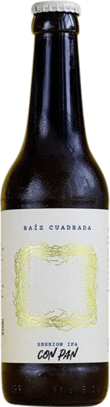 Envoi gratuit | Bière Raíz Cuadrada Session IPA — India Pale Ale, Artesanal — Artisanale Castille et Leon Espagne Bouteille Tiers 33 cl