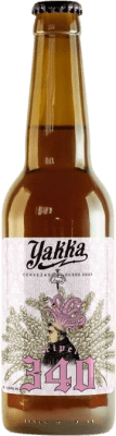3,95 € | Пиво Yakka Tripel 340 Кастилья-Ла-Манча Испания Бутылка на треть 33 cl
