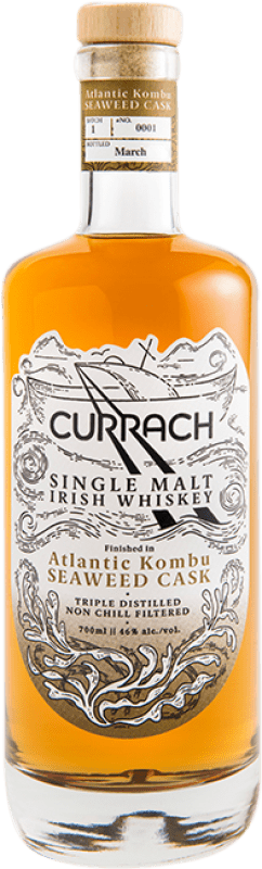 Envoi gratuit | Single Malt Whisky Currach. Kombu Cask Irlande 70 cl