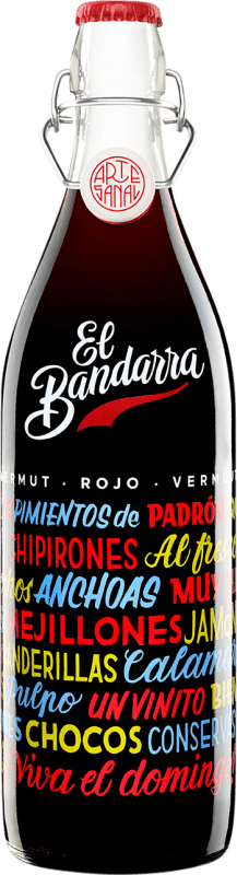 免费送货 | 苦艾酒 Democratic El Bandarra Rojo 拉里奥哈 西班牙 Macabeo, Xarel·lo 特别的瓶子 3 L