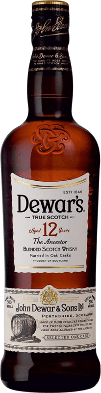 送料無料 | ウイスキーブレンド Dewar's イギリス 12 年 70 cl