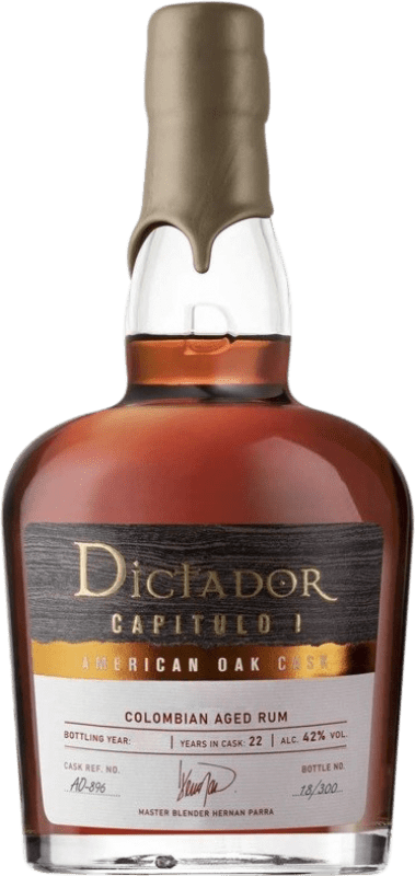85,95 € | Rum Dictador Capítulo 1 Oak American — Americano Colombia 70 cl