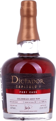 Rum Dictador Capítulo 1 Port Cask Finish — Afinado em Barrica 70 cl