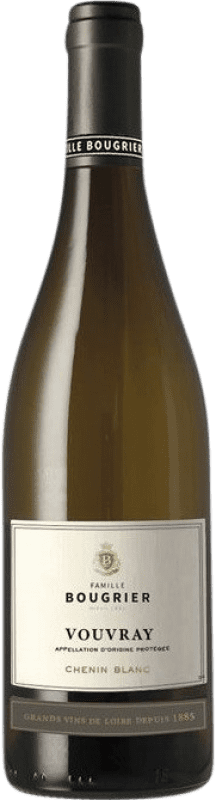 Бесплатная доставка | Белое вино Bougrier Collection A.O.C. Vouvray Дора Франция Chenin White 75 cl