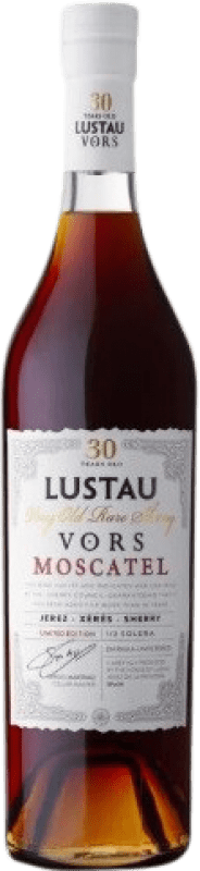 Free Shipping | Fortified wine Lustau VORS D.O. Jerez-Xérès-Sherry Andalusia Spain Muscat Medium Bottle 50 cl