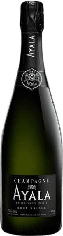 Envio grátis | Espumante branco Maison Ayala Majeur Brut A.O.C. Champagne França Pinot Preto, Chardonnay, Pinot Meunier 75 cl