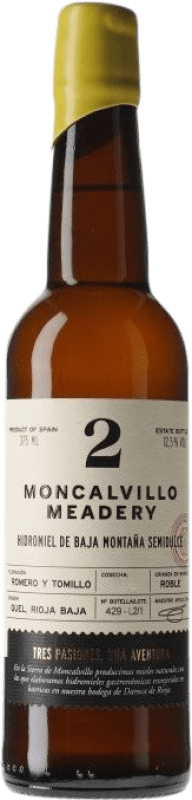 Envío gratis | Licor de Hierbas Moncalvillo Meadery Nº 2 Baja Montaña Semiseco La Rioja España Media Botella 37 cl Hidromiel