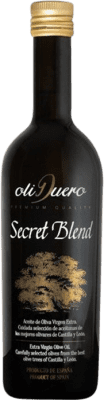 Spedizione Gratuita | Olio d'Oliva Oliduero Secret Blend, EVO Extra Vergine Castilla y León Spagna Picual, Arbequina Bottiglia Medium 50 cl