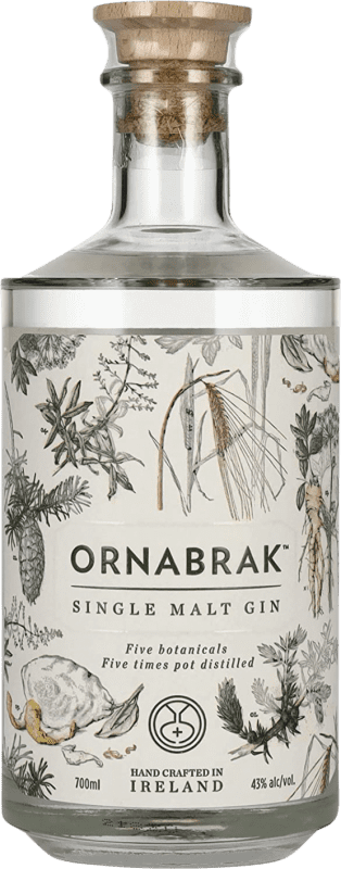 62,95 € Бесплатная доставка | Джин Ornabrak. Single Malt