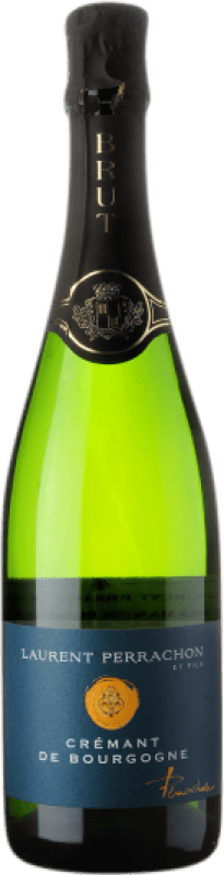 Бесплатная доставка | Белое игристое Laurent Perrachon Blanc de Blancs A.O.C. Crémant de Bourgogne Бургундия Франция Chardonnay 75 cl