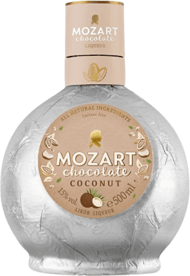 リキュールクリーム Suntory Mozart Chocolate Coconut ボトル Medium 50 cl