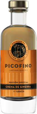 Envío gratis | Crema de Licor Patito Ruso Picofino Ginebra Turrón Principado de Asturias España Botellín 20 cl