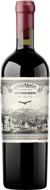 41,95 € 送料無料 | 赤ワイン Undurraga Field Blend — ブレンド I.G. Valle del Maule