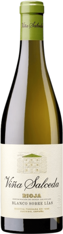 Бесплатная доставка | Белое вино Viña Salceda Sobre Lías D.O.Ca. Rioja Ла-Риоха Испания Viura 75 cl