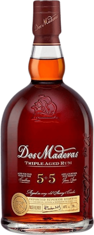 41,95 € | 朗姆酒 Williams & Humbert Dos Maderas PX 5+5 Pedro Ximénez 西班牙 70 cl