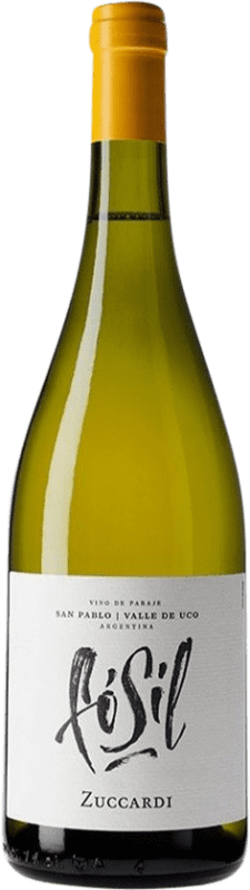 Бесплатная доставка | Белое вино Zuccardi Fósil Мендоса Аргентина Chardonnay — Шардоне 75 cl