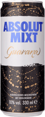 1,95 € | Vodka Absolut Mixt Suède Canette 33 cl Guaraná — Guarana
