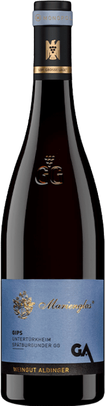 Kostenloser Versand | Rotwein Aldinger Marienglas Untertürkheim Gips VDP Grosses Gewächs GG — Grand Cru Q.b.A. Württemberg Baden-Württemberg Deutschland Pinot Noir — Spätburgunder 75 cl
