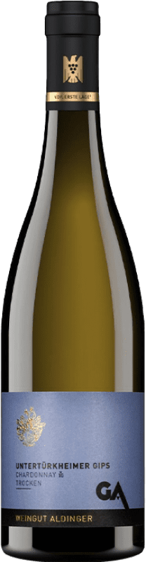 Бесплатная доставка | Белое вино Aldinger Untertürkheimer Gips Q.b.A. Württemberg Baden-Württemberg Германия Chardonnay — Шардоне 75 cl