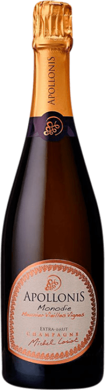 送料無料 | 白のスパークリングワイン Michel Loriot Apollonis Monodie Extra Brut — エクストラ・ブリュット VV Vieilles Vignes — 古木 A.O.C. Champagne シャンパン フランス Pinot Meunier — ピノ・ムニエ 75 cl