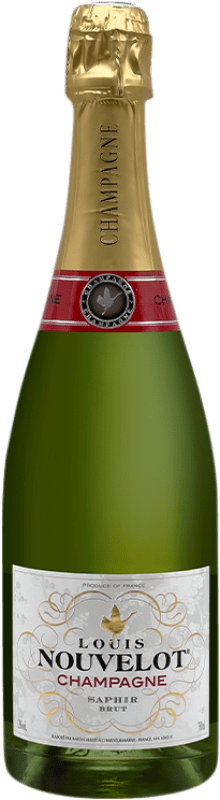 Envoi gratuit | Blanc mousseux Baron Albert Louis Nouvelot Saphir Brut A.O.C. Champagne Champagne France Pinot Noir, Chardonnay, Pinot Meunier 75 cl