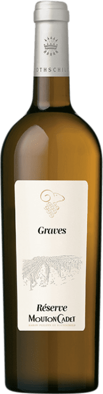 送料無料 | 白ワイン Barons de Rothschild Mouton Cadet Blanc 予約 A.O.C. Graves フランス Sauvignon White, Sémillon 75 cl