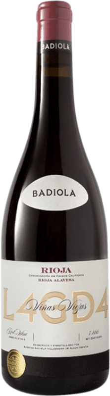 38,95 € Free Shipping | Red wine Bideona. Badiola L4GD4 D.O.Ca. Rioja
