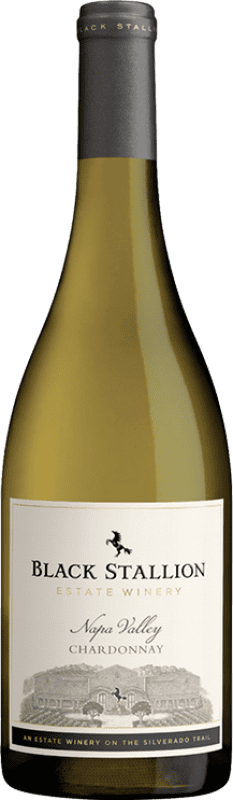 Envoi gratuit | Vin blanc Black Stallion I.G. Napa Valley Napa Valley États Unis Chardonnay 75 cl