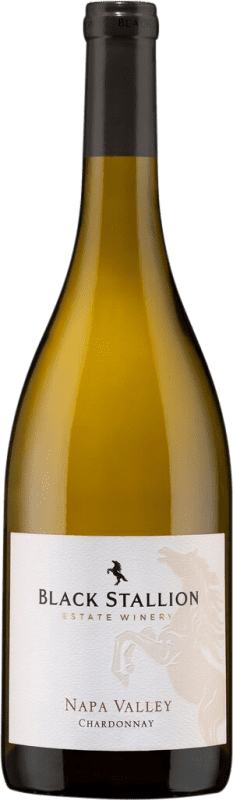 Envío gratis | Vino blanco Black Stallion I.G. Napa Valley Napa Valley Estados Unidos Chardonnay 75 cl