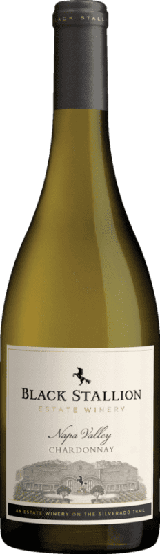 Envio grátis | Vinho branco Black Stallion I.G. Napa Valley Napa Valley Estados Unidos Chardonnay 75 cl