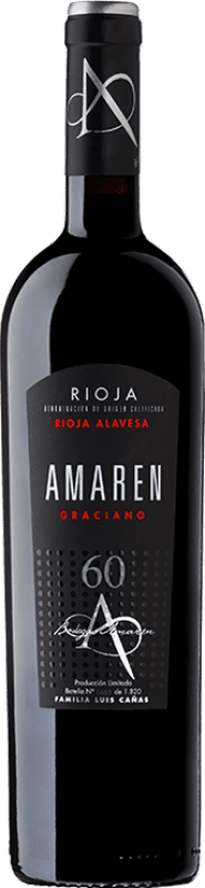76,95 € | Red wine Amaren Monovarietal 60 D.O.Ca. Rioja The Rioja Spain Graciano 75 cl