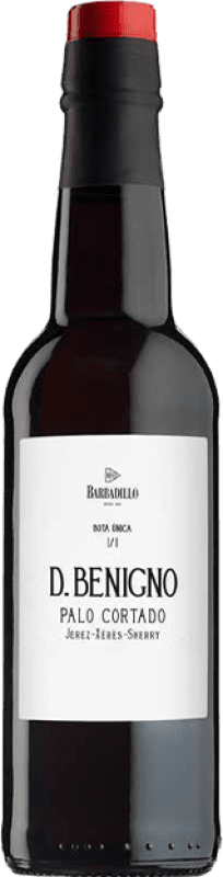 126,95 € 免费送货 | 红酒 Barbadillo Don Benigno Palo Cortado D.O. Jerez-Xérès-Sherry 半瓶 37 cl