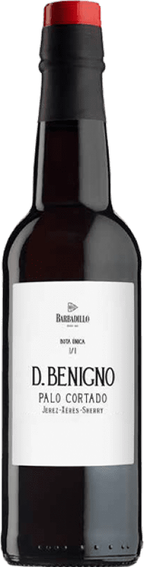 126,95 € Free Shipping | Red wine Barbadillo Don Benigno Palo Cortado D.O. Jerez-Xérès-Sherry Half Bottle 37 cl