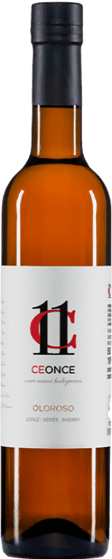 17,95 € Envío gratis | Vino Generoso Fortificado Barrero C11 Oloroso D.O. Jerez-Xérès-Sherry Botella Medium 50 cl