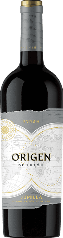 Бесплатная доставка | Красное вино Luzón Origen D.O. Jumilla Регион Мурсия Испания Syrah 75 cl