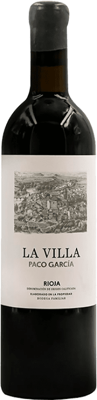 Бесплатная доставка | Красное вино Paco García La Villa D.O.Ca. Rioja Ла-Риоха Испания Tempranillo, Mazuelo 75 cl